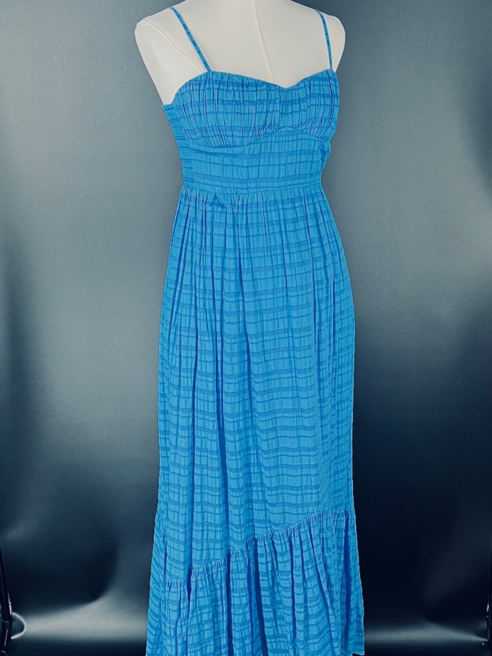 RAMY BROOK-NWT- Stunning Blue Maxi Dress. Size (XS)